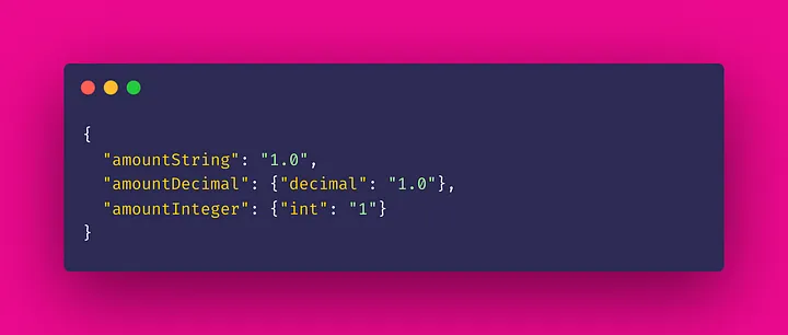 Example 5) Typing numbers in transaction data field — (read-msg)